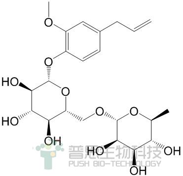 丁香酚芸香糖苷 Eugenol rutinoside CAS138772-01-7 植物单体原料